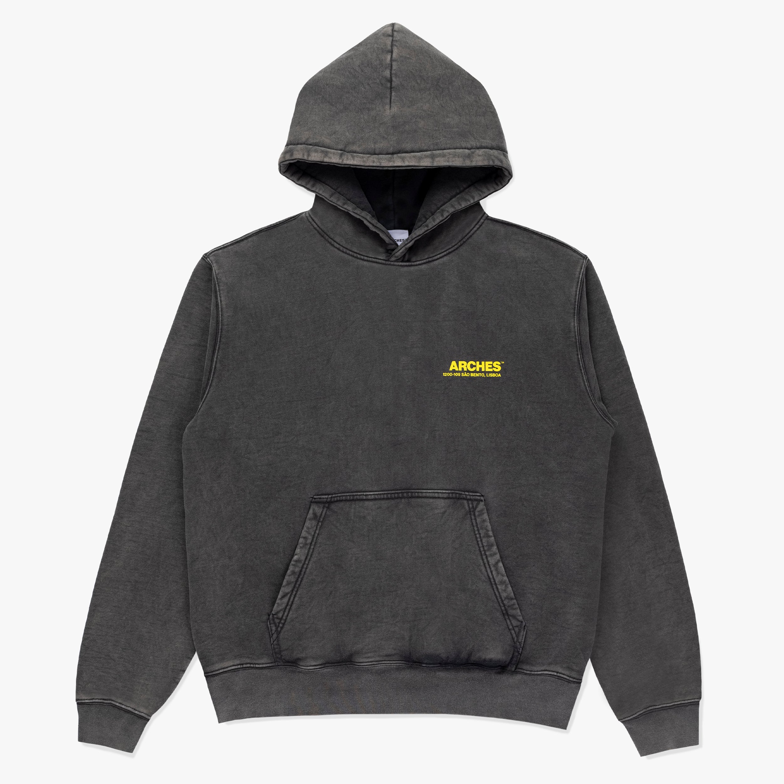 Sample Sale Core Logo Fadeout Fleeceback Hoodie 470GSM