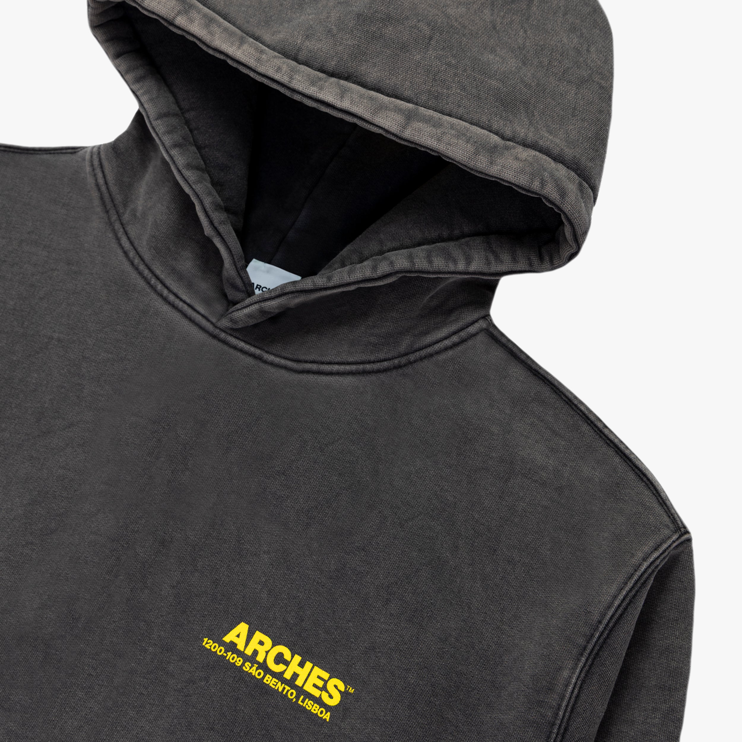 Sample Sale Core Logo Fadeout Fleeceback Hoodie 470GSM