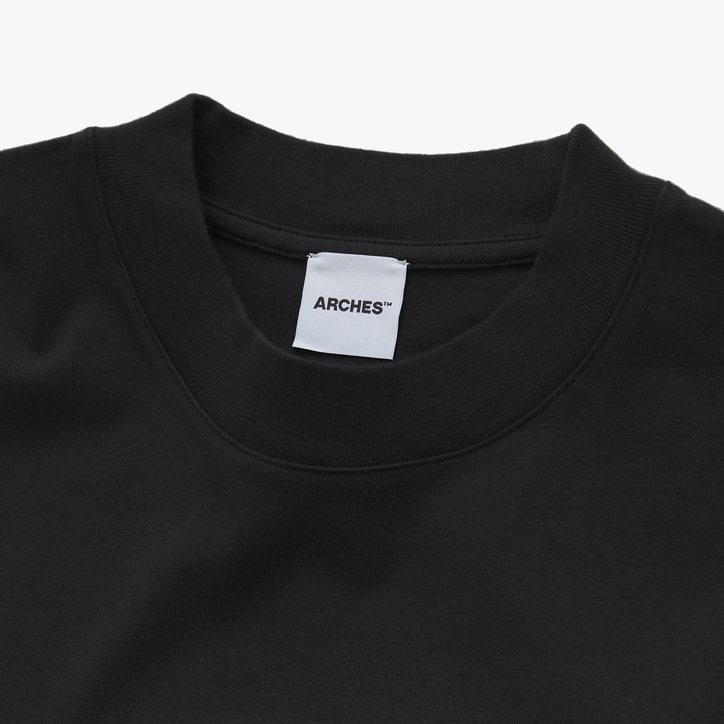 Oversized heavyweight blank t-shirt OSBK015 from ArchesGlobal.co, made in Portugal