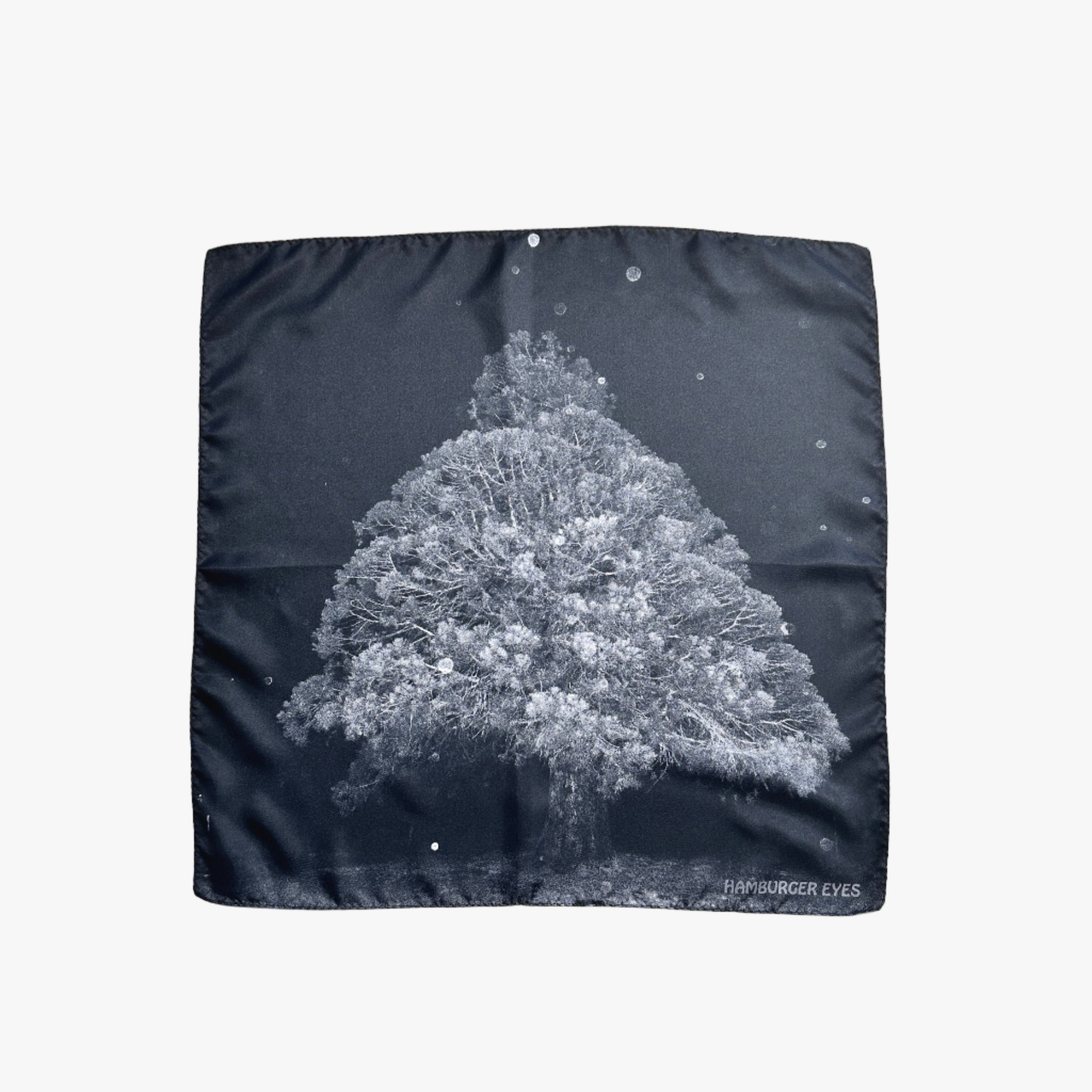 Hamburger Eyes silk bandana 55cm x 55cm by Arches Global, 100% silk luxury blank made in Italy with hand finished edges and digital print.