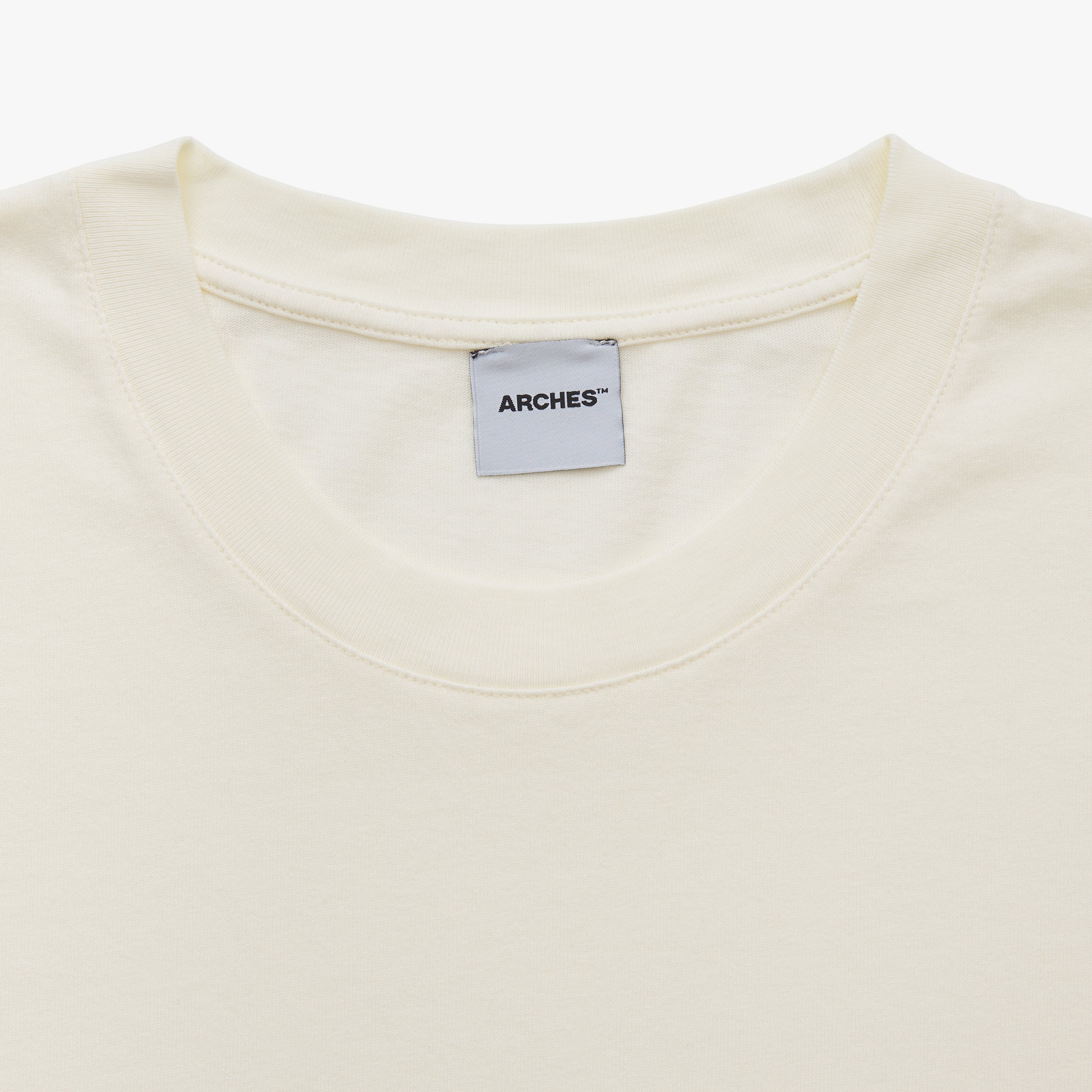 Regular Fit T-shirt heavyweight blank tee, Arches Global made in portugal archesglobal.co